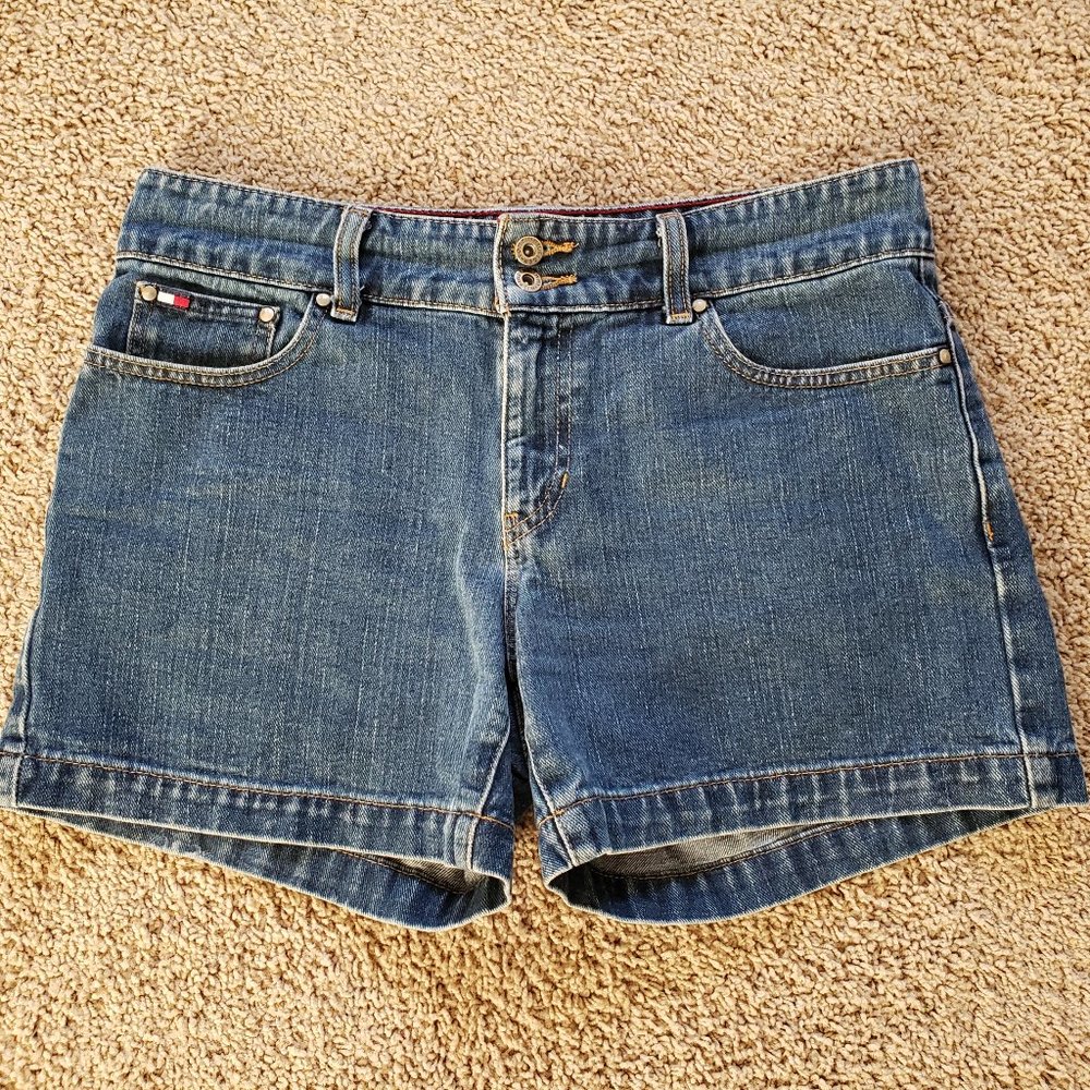 Vintage Tommy Hilfiger Denim Shorts, High Waist